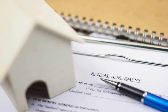 Rental Agreement papers